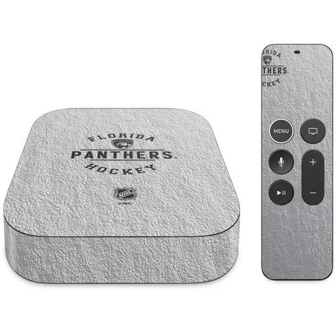 NHL Florida Panthers Black Text Apple TV Skin